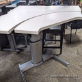Steelcase Airtouch Sit Stand Height Adjusting Corner Desk