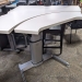 Steelcase Airtouch Sit Stand Height Adjusting Corner Desk