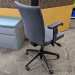 Grey Bouty Neos 1080 Fabric Office Task Chair w/ Arms