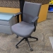 Grey Bouty Neos 1080 Fabric Office Task Chair w/ Arms