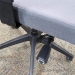 Grey Bouty Neos 1080 Fabric Office Task Chair w/ Arms