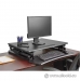 35" Black Adjustable Sit Standing Desktop Riser