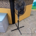 Black Adjustable 3 Setting Floor Fan 48" Tall