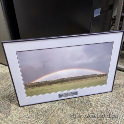 "Rainbow Over Fish Creek" Framed Print by Grant Black