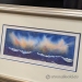 "Aurora Over Mountains" Framed Print by Piper