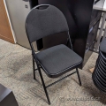 For Living Portable High-Back Padded Metal Folding Chair