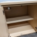 Blonde 6 Door Credenza Cabinet w/ Adjustable Shelves