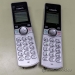 Pair of V-Tech DECT 6.0 Dual Handset Cordless Phones