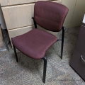 Burgundy Red Stacking Chair