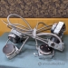 Set of 6 LED Ceiling Downlight Track Lights w/ Wire Range Boxes