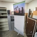Retractable Trade Show Banner Stand w/ Hard Shell Case 82" x 33"