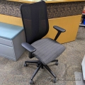 Hon Nucleus Black Mesh Back Office Task Chair w/ Pattern Seat
