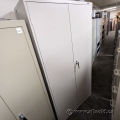 Prosource Beige 2 Door Metal Storage Cabinet w/ Adj. Shelves