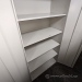 Prosource Beige 2 Door Metal Storage Cabinet w/ Adj. Shelves