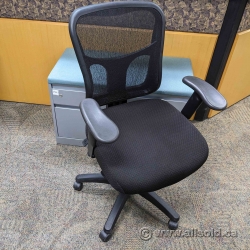 Black Mesh Back Office Task Chair w/ Tempurpedic Seat