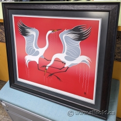 Sunrise Dancers Framed Print-Archie Beaulieu Signed LE