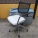 Black Mesh/White Leather Daughin Lordo Conference Meeting Chair