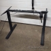 Black Power Sit Stand Desk Base Workbench Conversion Kit Frame