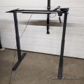 Black Power Sit Stand Desk Workbench Conversion Kit Frame
