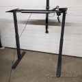 Black Power Sit Stand Desk Base Workbench Conversion Kit Frame