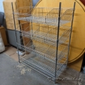 Chrome Wire Basket Shelving w/ Adjustable Dividers