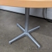 36" Blonde Round Office Meeting Table