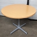 Steelcase 36" Beech Blonde Round Office Meeting Table
