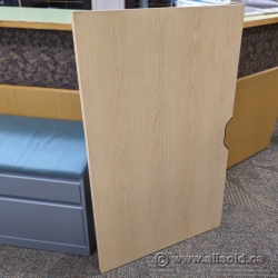 48" x 30" Blonde Haworth Table Desk Surface