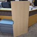 60" x 30" Blonde Haworth Sit Stand Desk Table Surface