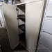Beige 2 Door Office Storage Cabinet w/ Adjustable Shelves