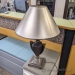 Black Table Desk Lamp w/ 4 Foot Base, 36" Tall