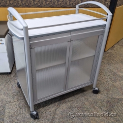 Safco Impromptu Mobile Beverage Drink Cart