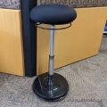 Kore Black Office Plus Sit-Stand Wobble Chair Stool