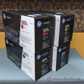 Set of 4 CMYK HP 507A OEM Laser Toner Cartridges NIB