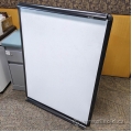 Quartet 27" x 34" Double-Sided Whiteboard w/ Paper Pad Retainer