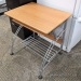 Maple 30" x 23" Straight Student Desk w/ Pull Out Keyboard Tray