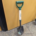 Yardworks 27" Tempered-Steel Round-Point  D-Grip Shovel,