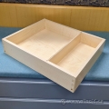 Laminate Dovetail Wood Storage Box 17.5x14x3.5