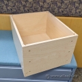 Laminate Dovetail Wood Storage Box 17.5 x 14 x 9.5