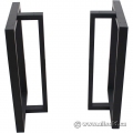 Metal T Shape Furniture Legs for Desk, Benches, Tables