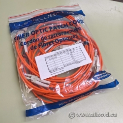 Set of 6 1.5m 5ft Fibre Optic Patch Cord Duplex