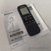 Sony Digital Flash Voice Recorder ICD-PX312