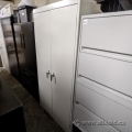 Grey 2 Door Metal Storage Cabinet