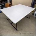 60" x 48" Light Blonde Safco 3019WW Oasis Meeting Table