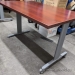 Autumn Maple Rolling Modular Training Tables, Grey Legs 48" x30"