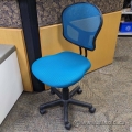 Teal Blue Mesh Back Office Meeting Chair