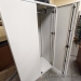 Steelcase 66 in. Grey 2 Door Storage Wardrobe Cabinet, Locking