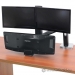 Ergotron WorkFit-A Dual Monitor Sit Stand Workstation