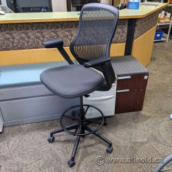 Knoll ReGeneration Adjustable Drafting Stool Office Chair