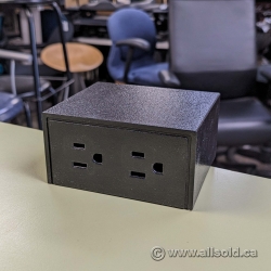 Desktop Mounted Clamp-On 2 Port Power Unit